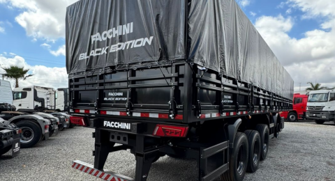 GRANELEIRA FACCHINI 4° EIXO BLACK EDITION 0 KM 2026